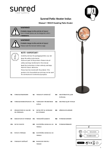 Handleiding Sunred RSS19 Terrasverwarmer