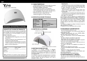 Manual Tahe 37000061 4-Ever Pro Nail Dryer