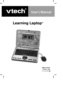 Manual VTech Learning laptop