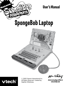 Manual VTech SpongeBob laptop