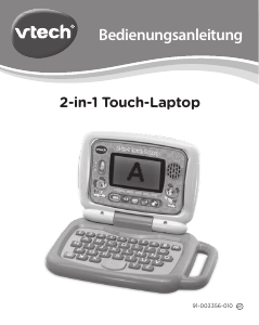 Bedienungsanleitung VTech 2in1 Touch laptop
