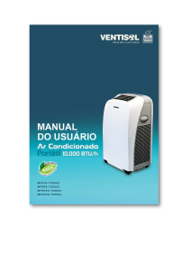 Manual Ventisol MFP29-1290V3 Ar condicionado