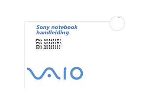 Handleiding Sony Vaio PCG-GRX315MK Laptop