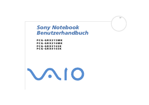 Bedienungsanleitung Sony Vaio PCG-GRX316MK Notebook