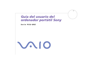 Manual de uso Sony Vaio PCG-GRZ615M Portátil