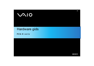 Handleiding Sony Vaio PCG-K215B Laptop