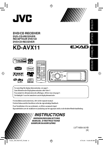Manual JVC KD-AVX11 Car Radio