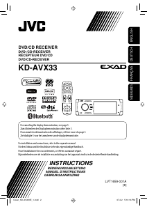 Manual JVC KD-AVX33 Car Radio