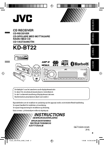 Handleiding JVC KD-BT22 Autoradio