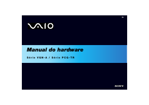 Manual Sony Vaio VGN-A115M Computador portátil