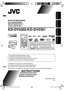 Handleiding JVC KD-DV5301 Autoradio