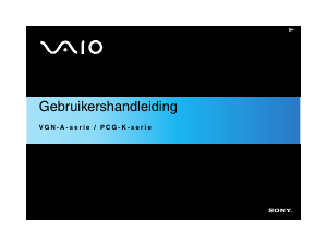 Handleiding Sony Vaio VGN-A317M Laptop