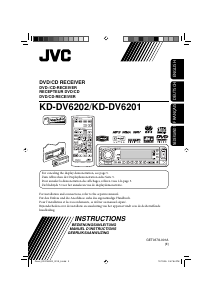 Bedienungsanleitung JVC KD-DV6202 Autoradio