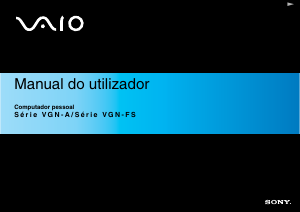Manual Sony Vaio VGN-A517B Computador portátil