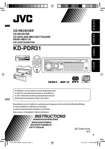 Brugsanvisning JVC KD-PDR31 Bilradio