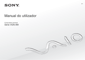 Manual Sony Vaio VGN-AW41JF Computador portátil