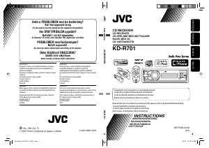 Käyttöohje JVC KD-R701 Autoradio