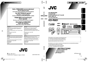 Brugsanvisning JVC KD-R801 Bilradio