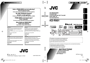 Handleiding JVC KD-R901 Autoradio