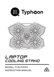 Manual Typhoon TYSLTCPK3 Laptop Cooling Stand