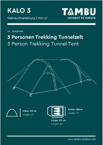 Manual Tambu Talo 3 Tent