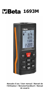 Handleiding Beta 1693M Afstandsmeter