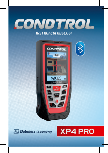 Instrukcja Condtrol XP4 Pro Dalmierz laserowy