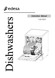 Handleiding Edesa 1LJE-0210 Vaatwasser
