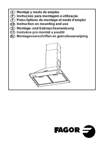 Manual Fagor 4CFT-700X Cooker Hood