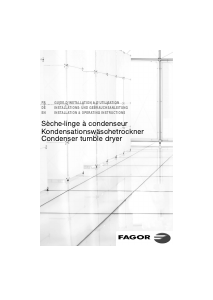 Mode d’emploi Fagor 1SF-82CBE Sèche-linge