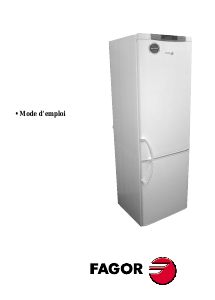 Mode d’emploi Fagor 3FC-67NF Réfrigérateur combiné