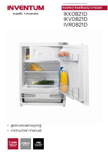 Manual Inventum IKV0821D Refrigerator