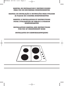 Manual de uso Fagor 2FI-4ETDF Placa