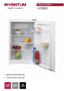 Manual Inventum K0880 Refrigerator