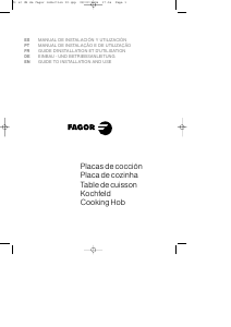 Handleiding Fagor 6IFT-3X Kookplaat