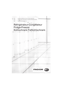 Bedienungsanleitung Fagor 3FS-19LA Kühlschrank