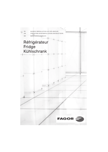 Mode d’emploi Fagor 3FSC-18L Réfrigérateur