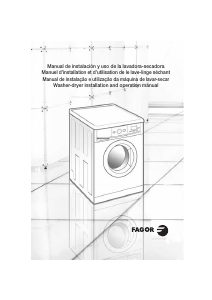 Handleiding Fagor 3FS-3611IT Was-droog combinatie