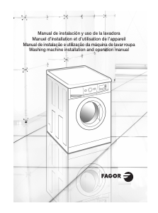 Manual de uso Fagor 3F-3611IN Lavadora