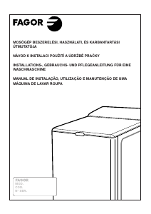 Manuál Fagor 2FET-86 Pračka