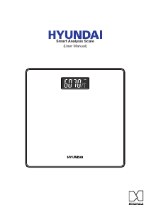 Manual Hyundai HHA312312 Scale