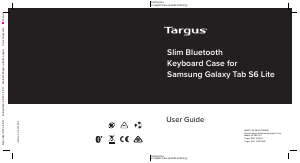 Manual Targus THZ858US Keyboard