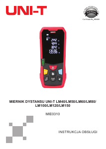 Instrukcja UNI-T LM40 Dalmierz laserowy
