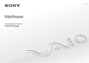 Käyttöohje Sony Vaio VGN-FW46S Kannettava tietokone