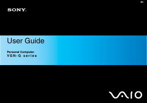 Manual Sony Vaio VGN-G21XP Laptop