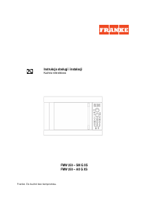Instrukcja Franke FMW 250 AX G XS Kuchenka mikrofalowa