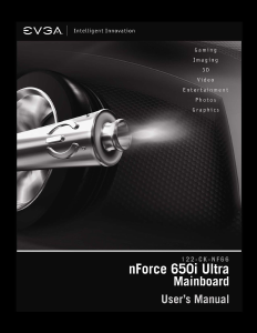 Handleiding EVGA nForce 650i Ultra Moederbord