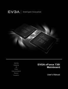 Manual EVGA nForce 730i Motherboard