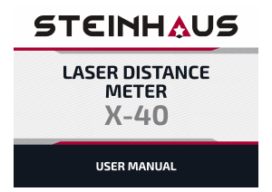 Manual Steinhaus X-40 Telemetru digital