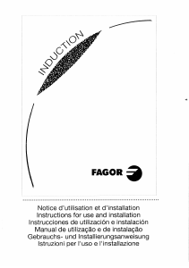 Handleiding Fagor 2IFT-40S Kookplaat